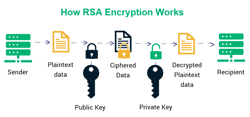 How RSA encryption works